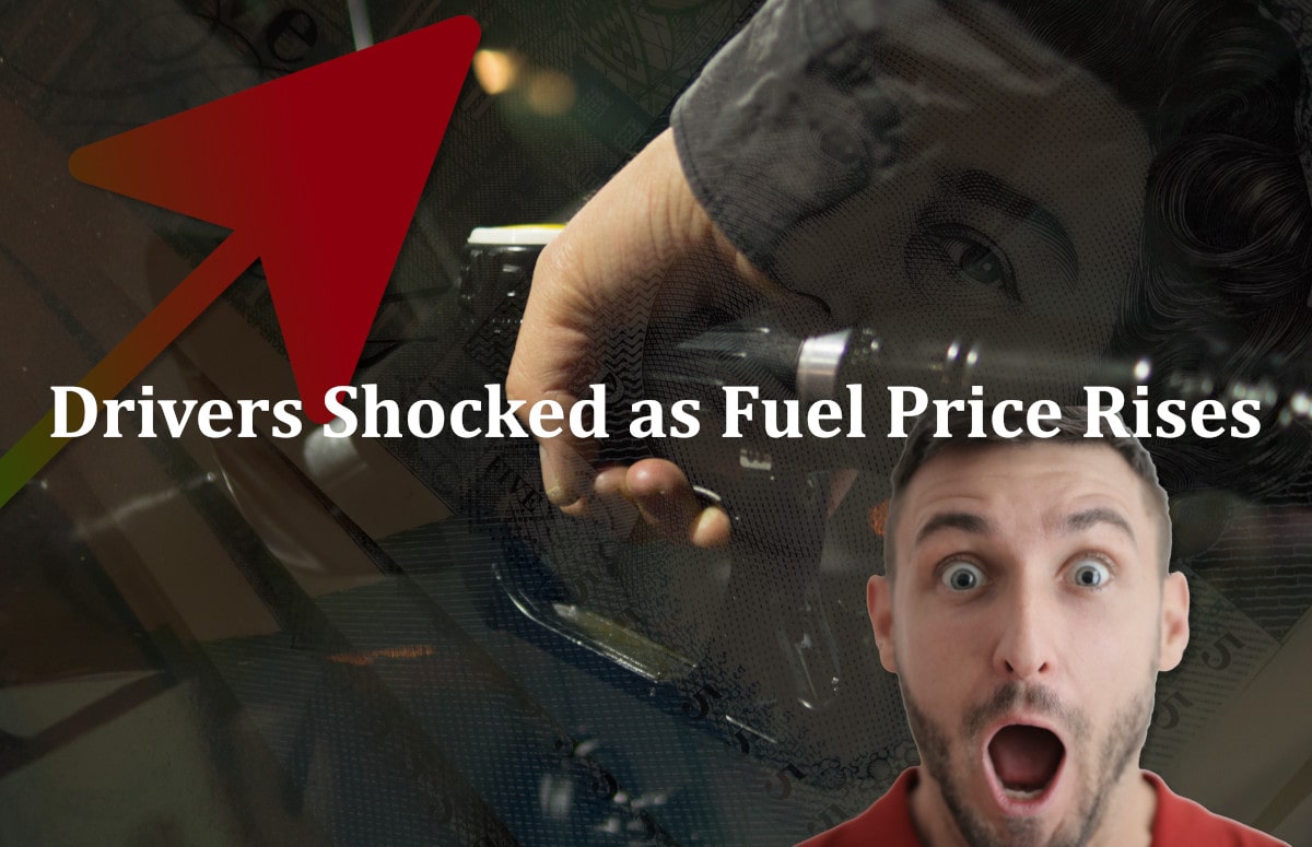 Drivers shocked as fuel price rises