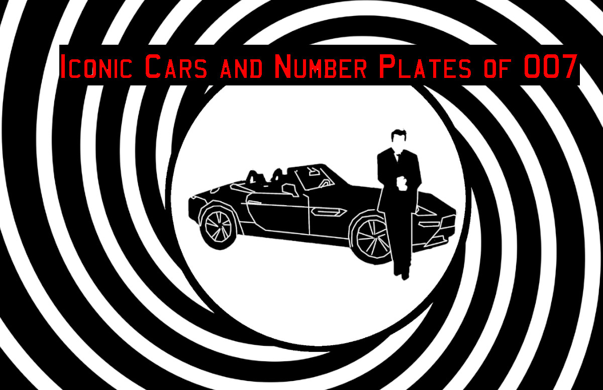 The Iconic Cars and Plates of 007 Bond