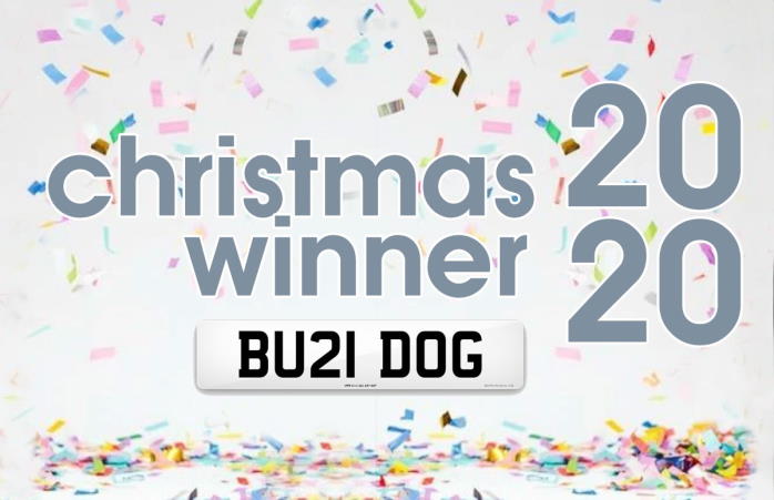 Christmas competition winner banner