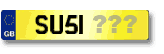 Starters Current number plate Style