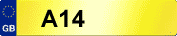 CAR REGISTRATION A14