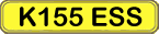 Kiss or Miss prefix plate example