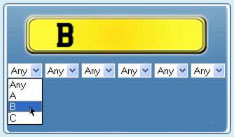 how to search for a number plate
