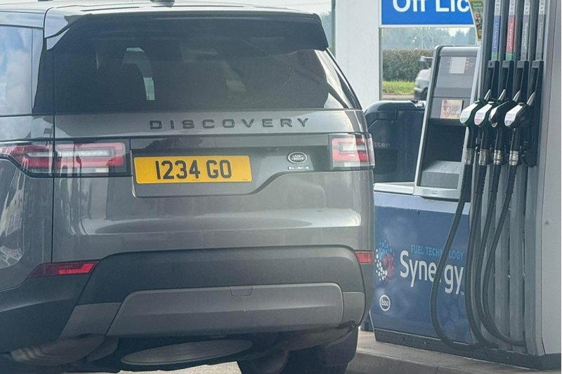 private number plates fun 1234GO